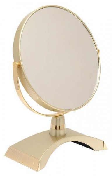 Настольное косметическое зеркало Weisen 53258 Gold