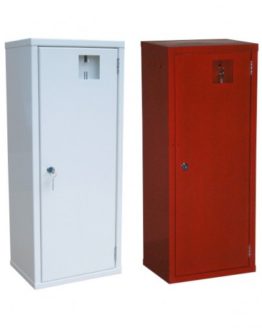 Шкаф для хранения огнетушителя, дверь металлическая ШП-О-01НМБ