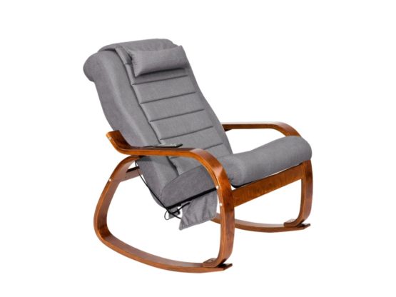 Массажное лофт-кресло EGO Spring Canty Relax EG2005 (обивка микрофибра) серое