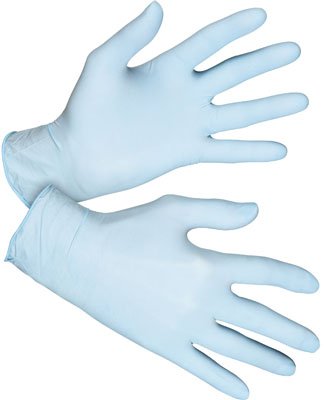 Одноразовые латексные перчатки (100шт.)