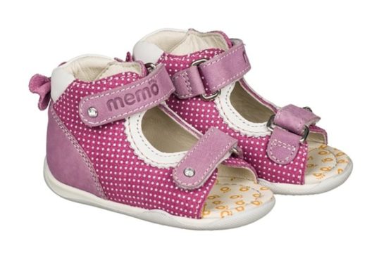 Детская ортопедическая обувь MEMO Mini DRMA 1JE розовый