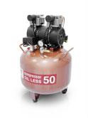 Безмасляный компрессор OIL LESS 50, производительность 100 л/мин, объем ресивера 50 л