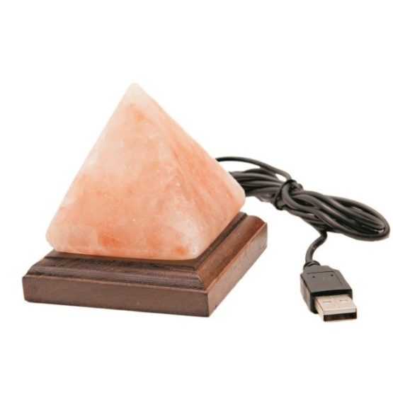 Солевая лампа Salt Vision Пирамида с USB